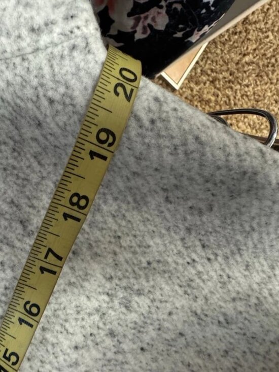 Express,Woman,Fall Coat,Gray,Sz S,Long Sleeve,Midi, Pockets.! - Picture 11 of 12